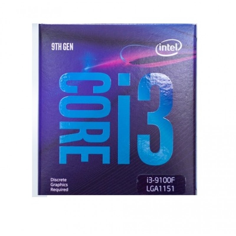 Intel Core i3 9100F İşlemci Kutulu