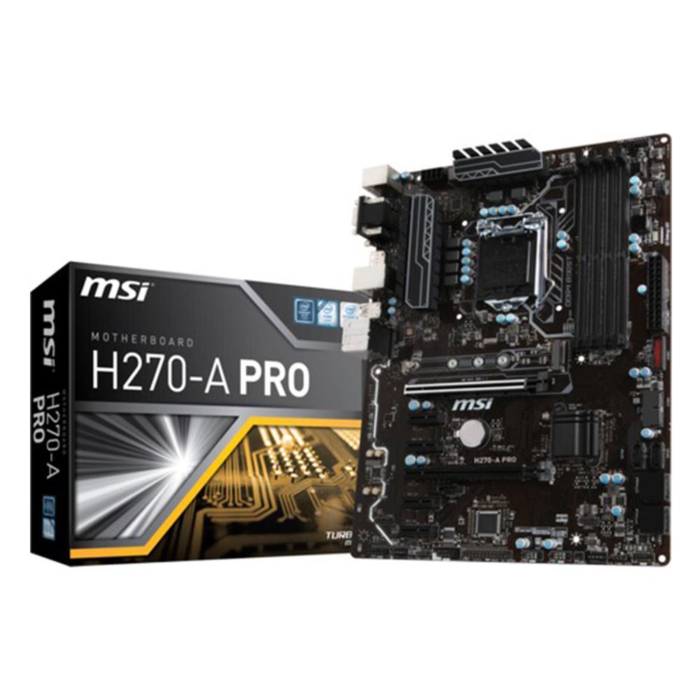 MSI H270-A PRO Intel H270 Socket 1151 DD...