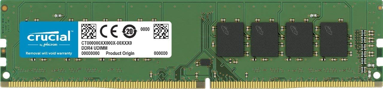 CRUCIAL 8GB 2666Mhz DDR4 CL19 Pc Ram CT8...