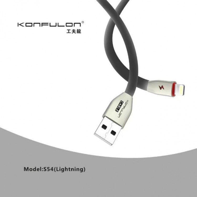 KONFULON S54 1M LED IIKLI LIGHTNING KABLO