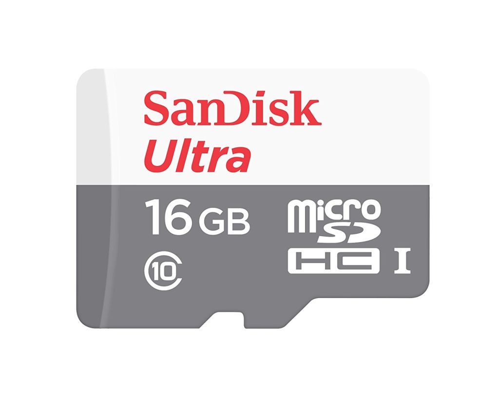 Sandisk Ultra 16GB MicroSDHC UHS-I Hafız...